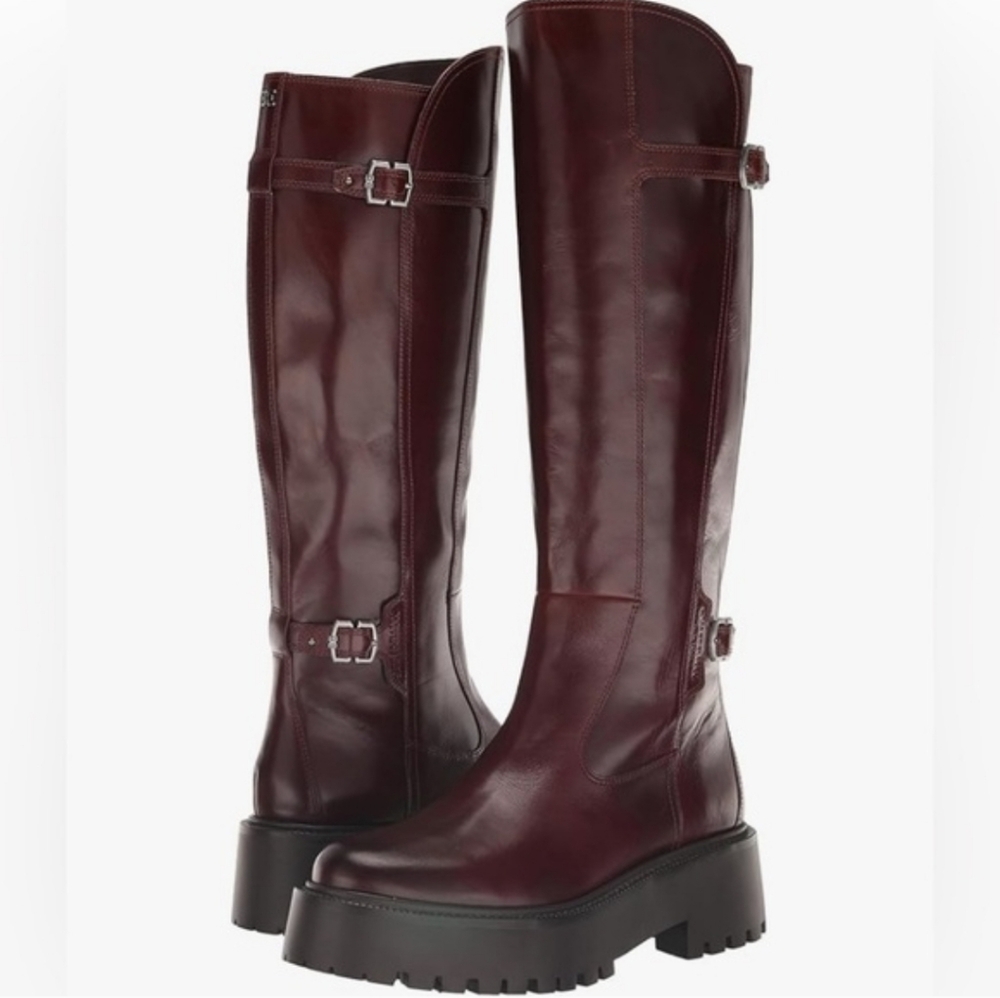 Sam Edelman Tall Biker Moto Trendy Boots
